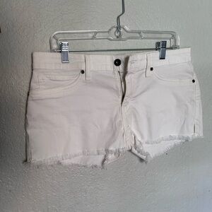Rich & Skinny White Jean Shorts